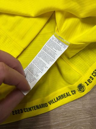 Camiseta Villarreal Joma Talla M