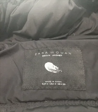 Chaqueta Zara CREMALLERA ROTA- SOLO CIERRE CORCHET