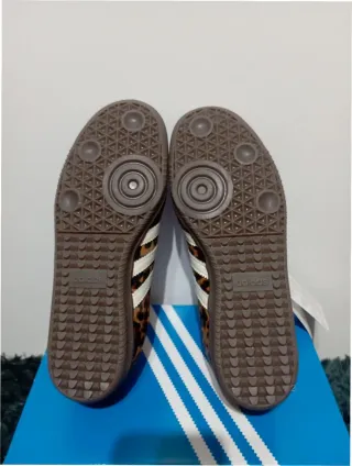 Adidas Samba OG Leopardo Rojo Talla 38.5