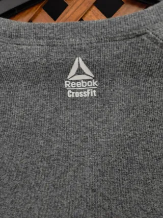 Camiseta manga larga gris CrossFit Talla M