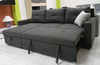 Sofá Cama BOGA, Amplio Arcón, Chaiselong. REBAJADO