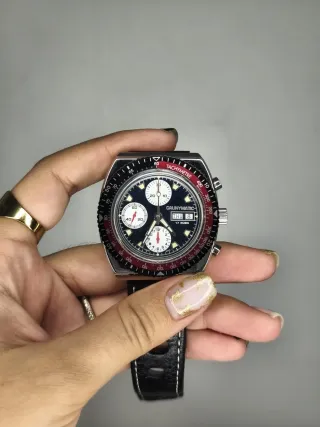 Reloj Cauny Chronograph Tachymetre Vintage