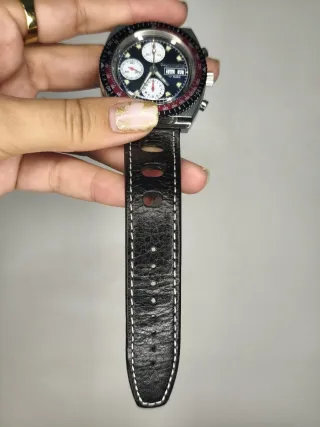 Reloj Cauny Chronograph Tachymetre Vintage