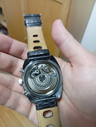 Reloj Cauny Chronograph Tachymetre Vintage