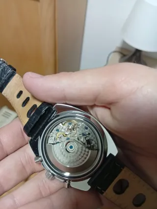 Reloj Cauny Chronograph Tachymetre Vintage