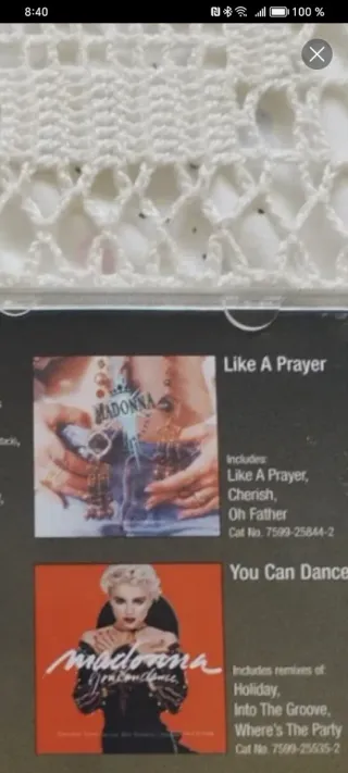 CD Madonna Like a Prayer Años 90 Vintage
