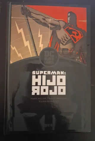 Superman Hijo Rojo Black Label