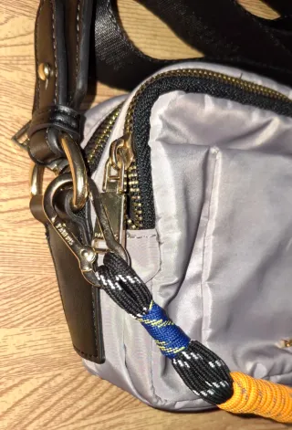 Bolso Parfois gris y naranja