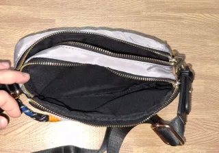 Bolso Parfois gris y naranja