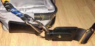 Bolso Parfois gris y naranja