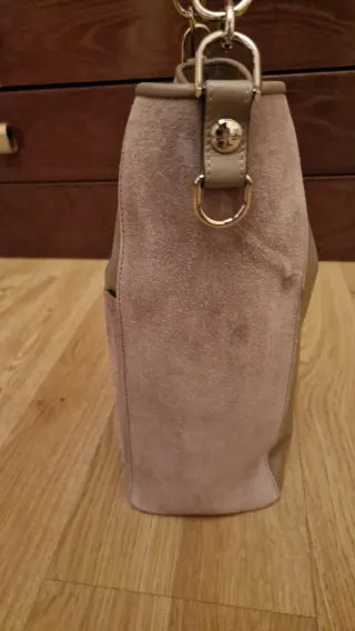 Bolso Longchamp Mademoiselle Beige/Gris