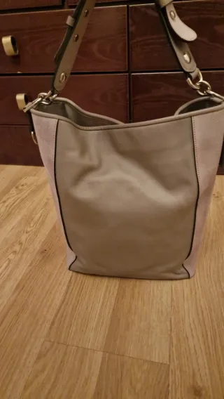 Bolso Longchamp Mademoiselle Beige/Gris