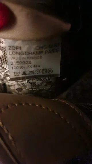 Bolso Longchamp Mademoiselle Beige/Gris