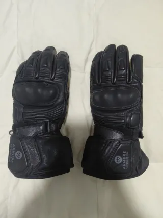 Guantes Moto Armure Talla M Negros