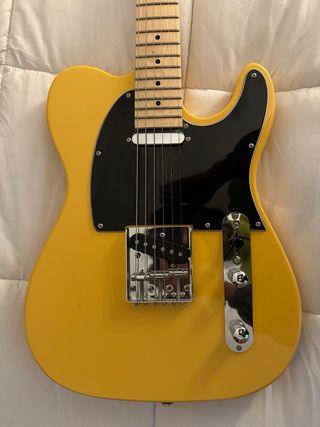 Guitarra Eléctrica OQAN Telecaster Amarilla