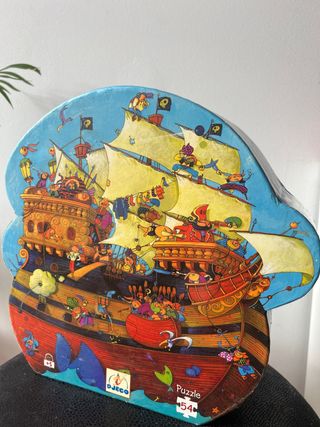 Puzzle Djeco Barco Pirata 54 Piezas