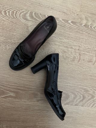Zapatos de tacón negros Barrats talla 38