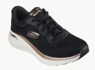 Deportivas Skechers Arch Fit Negro/Oro
