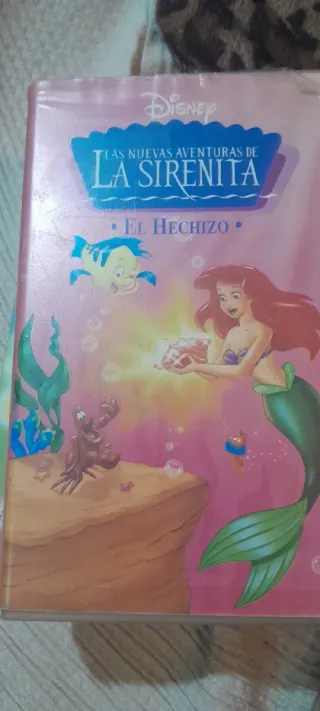 VHS Las Nuevas Aventuras de La Sirenita: El Hechiz
