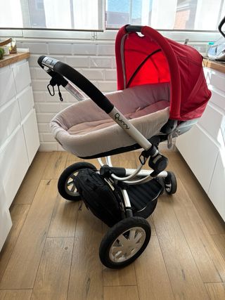 Carro de bebé Quinny Buzz rojo