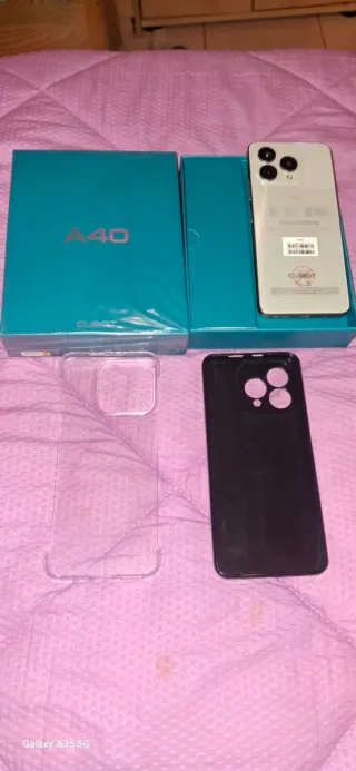 Teléfono Cubot A40 Plata