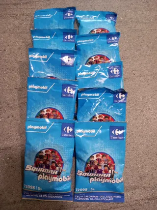 Playmobil Calciatori Carrefour 10 bustine