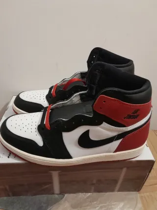 Jordan 1 High OG Black Toe Tallas 44 y 46