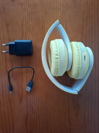 Auriculares UMAY inalámbricos amarillos