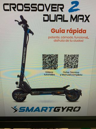 Patinete Eléctrico SmartGyro Crossover 2 Dual Max