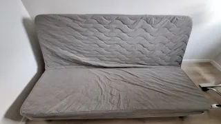 Sofá Cama Ikea NYHAMN 3 Plazas Gris.