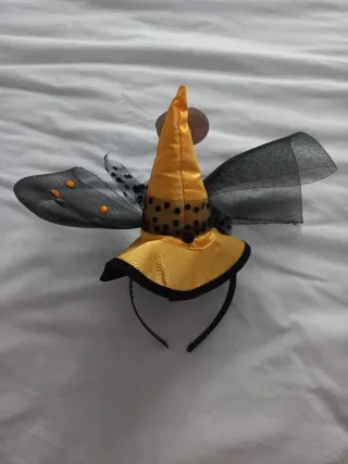 Sombrero de bruja diadema