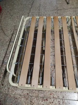 Somier articulado madera y metal