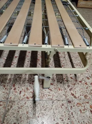 Somier articulado madera y metal