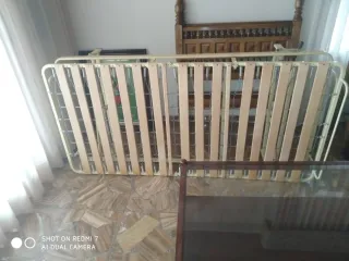Somier articulado madera y metal