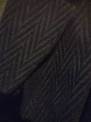 Chaqueta vintage negra talla 46