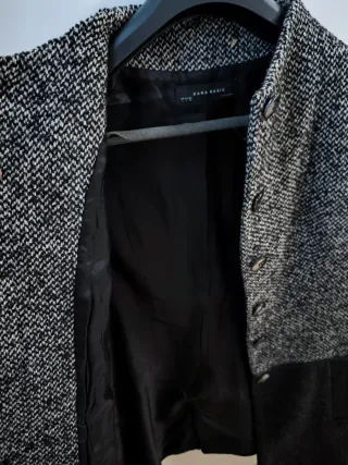 Abrigo Zara Lana Mujer