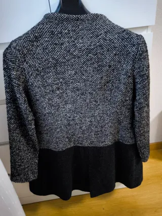 Abrigo Zara Lana Mujer