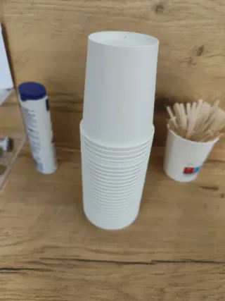 Vasos de cartón para café