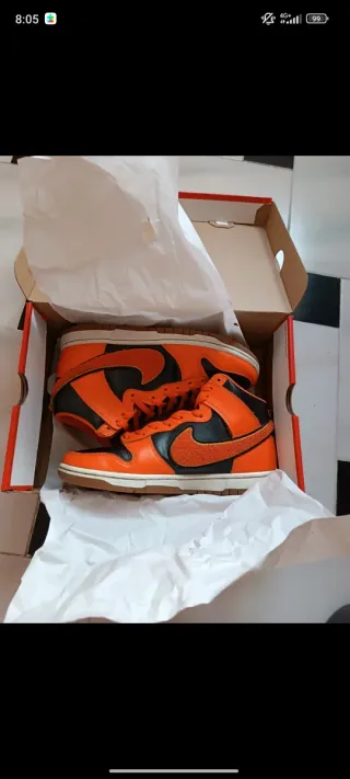 Zapatillas Nike Dunk High "Syracuse"