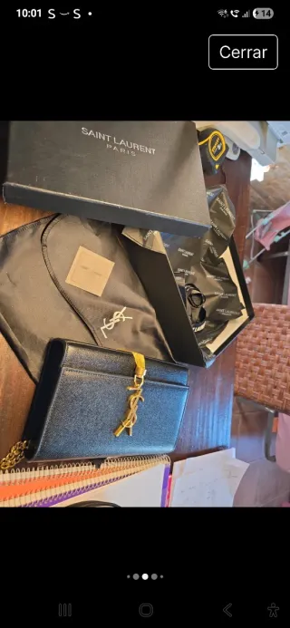 Borsa Yves Saint Laurent Nero