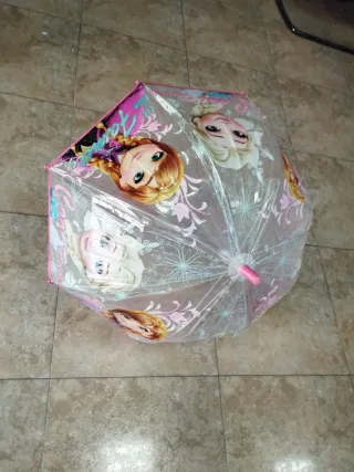 Paraguas infantil Frozen tamaño medio