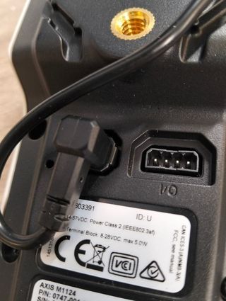 CÁMARA DE VIGILANCIA DE RED AXIS M1124 720P PoE