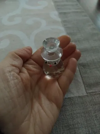 Pupazzo di Neve in Cristallo