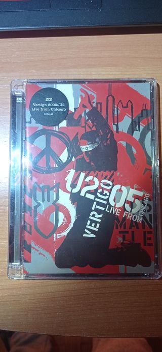 Colección de DVDs / CDs de U2.