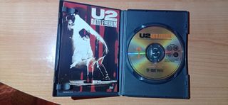 Colección de DVDs / CDs de U2.