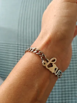Pulsera Tous Love plata