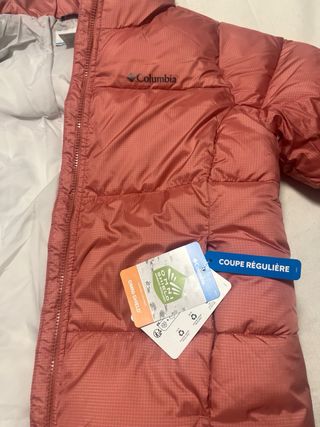 Chaqueta Columbia Mujer Talla S Rosa