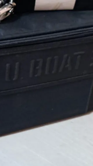 Beauty case U. BOAT blu, senza maniglia