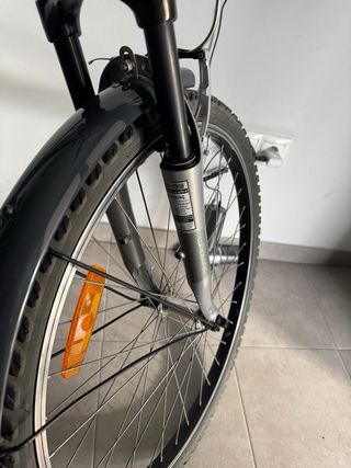 Bicicleta b'Twin 5 M Gris