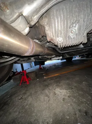 Línea de escape Nissan 350z